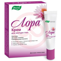 Эвалар лора крем для контура глаз 15г пептиды. Фото