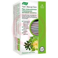 Эвалар био чай 1.5г №20 п/повыш. содерж. мочев. кислоты. Фото
