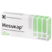 Мебикар таблетки 500мг №20. Фото