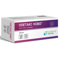 Плетакс ново таблетки 100мг №60. Фото