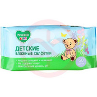 Клинса салфетки влажные для детей №60. Фото