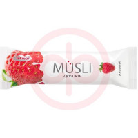 Текмар батончик-мюсли 30г в йогурте +  клубника. Фото
