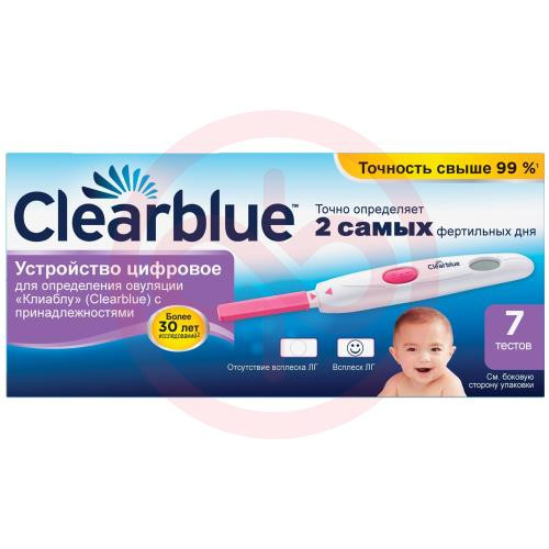 Тест для определения беременности Clearblue Plus (Клиаблу плюс) струйный