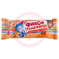 Гематоген детский плитка 35г турбо фикси 3 + . Фото
