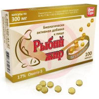 Реалкапс рыбий жир капсулы 300мг №100. Фото