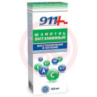 911 ваша служба спасения шампунь для волос 150мл витаминный. Фото