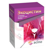 Экоцистин порошок для приготовления раствора для приема внутрь 3000мг №7 (бад). Фото