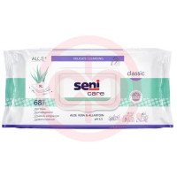 Сени кэа салфетки влажные №68 классик алое вера + аллантоин. Фото