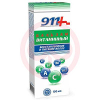 911 ваша служба спасения бальзам для волос 150мл витамин.  д/восстан. питан.. Фото