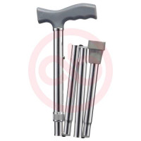 Трость wr-412 серебро складная [b.well]. Фото