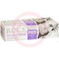 Рокс про зубная паста 135г деликат. отбел. освеж. мята (fresh mint). Фото