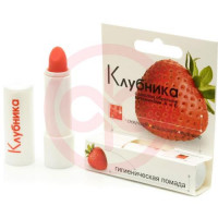 Лаборатория природы гигиеническая  помада для губ 2,8г клубника. Фото