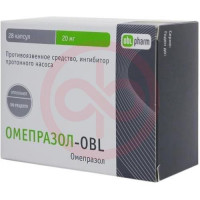 Омепразол-obl капсулы 20мг №28. Фото