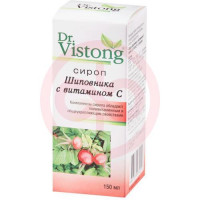 Доктор вистонг сироп 150мл шиповника с вит.с б/сах. с фруктозой. Фото